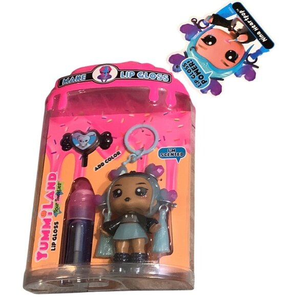 Yummi-Land Sour Sweeties Make Lip Gloss Set With Doll & Scented Lip Balm 2025 - Picture 4 of 6